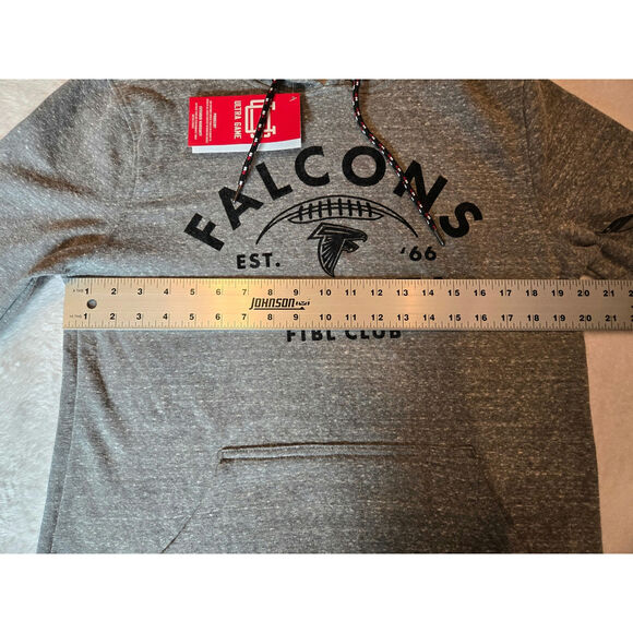 NWT Men's NFL Team Apparel Atlanta Falcons Hoodie Sz Small - Picture 3 of 6